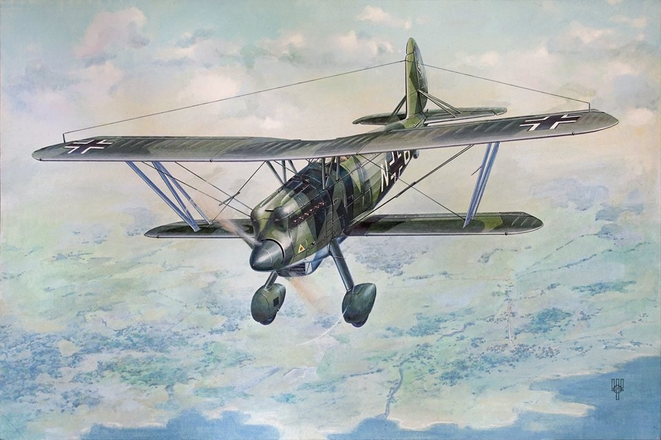 Roden 454 Arado Ar 68F 1/48