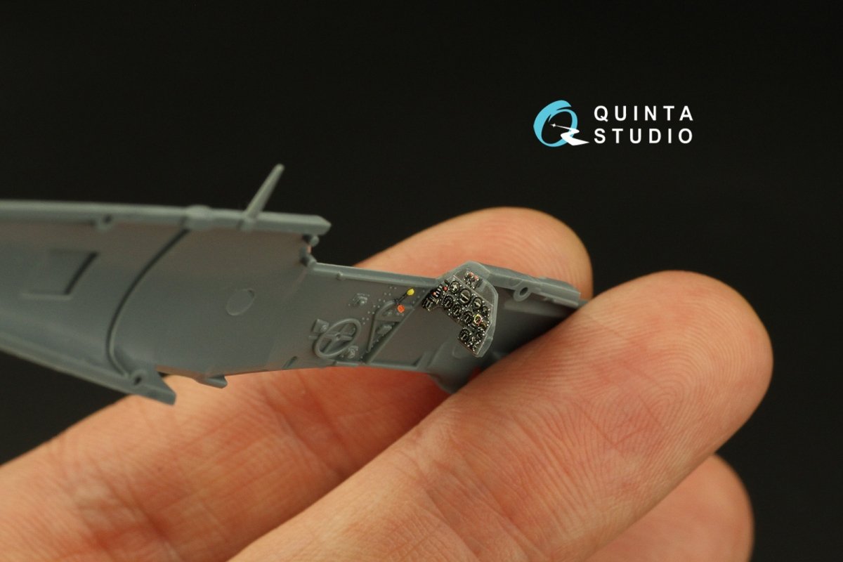 Intérieur imprimé en 3D et coloré sur papier décalcomanie Quinta Studio QD72063 Avia S-199 (Eduard) 1/72 – image 8
