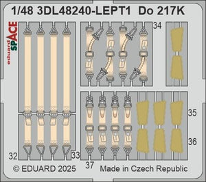 Eduard 3DL48240 Do 217K SPACE ICM 1/48