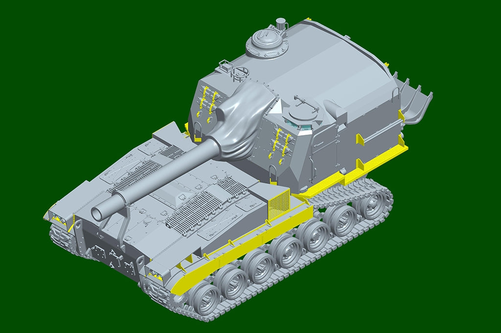 J&amp;#39;adore le kit 63548 M55 Obusier automoteur de 203 mm au 1/35  – image 6