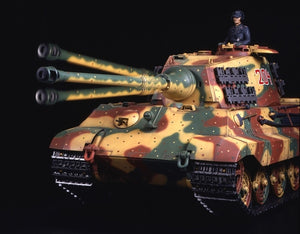 Tamiya 56018 R/C GERMAN HEAVY TANK TYPE VI KING TIGER PRODUCTION TURRET FULL-OPTION COMPLETE KIT 1/16 – image 5