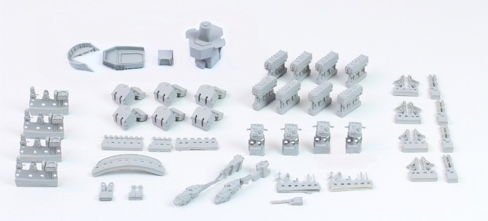 Pontos 35007F1 USS BB-61 Iowa 1984 Kit de détails (1/350) – image 7