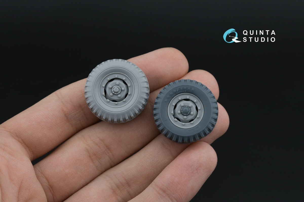 Quinta Studio QT35011 Dodge WC Family tyre set (Zvezda) 1/35 – imagen 4