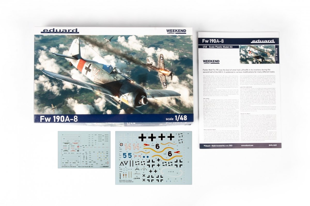 Eduard 84116 Fw 190A-8 1/48 – immagine 3