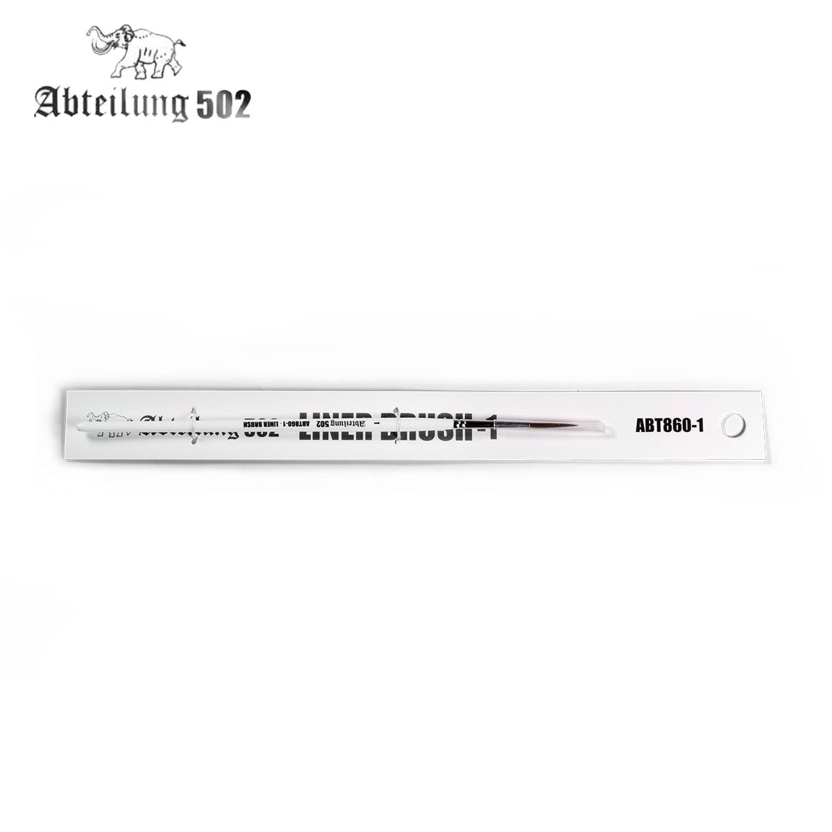 Abteilung 502 ABT860-1 ABT LINER BRUSH 1 (18MM LONG HAIR) – immagine 2