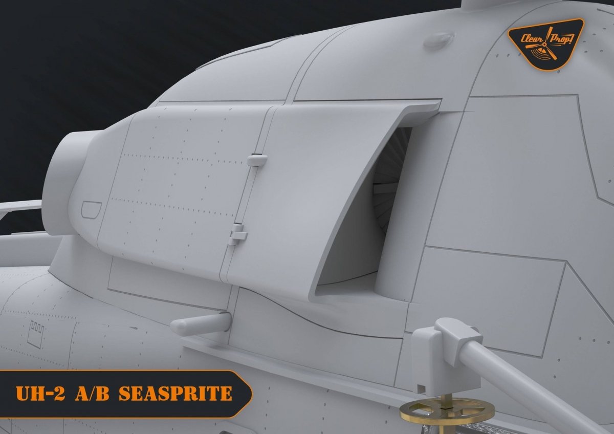 Hélice transparente ! Kit avancé CP72002 UH-2 A/B Seasprite ADVANCED au 1/72 – image 15
