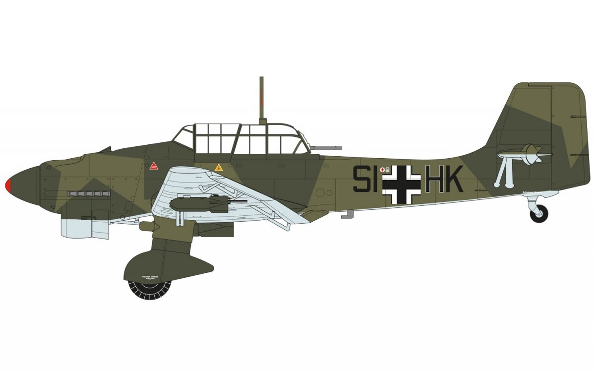 Airfix 07115 Junkers Ju87R-2/B-2 Stuka 1/48 – zdjęcie 4