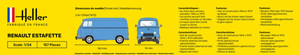 Heller 56743 Kit de Démarrage - Renault Estafette 1/24 – image 3