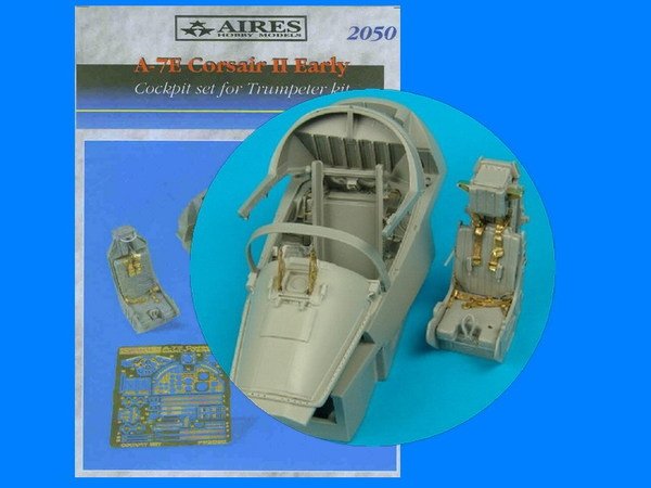 Ensemble de cockpit Aires 2050 A-7E Corsair II (première version) au 1/32 Trumpeter