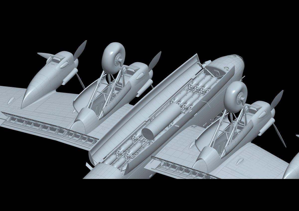 Maquette HK Models 01E038 Avro Lancaster B MK.l Spécial « Grand Chelem » 1/32 – image 7