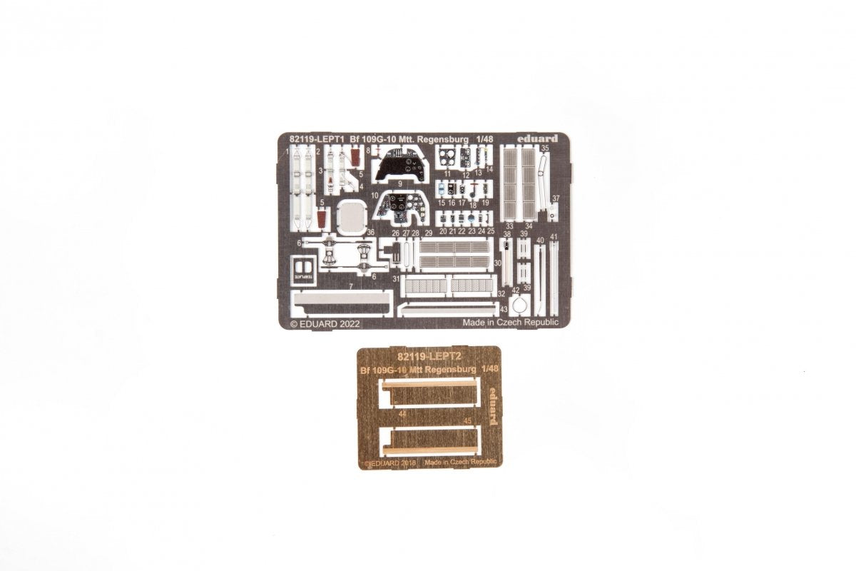 Eduard 82119 Bf 109G-10 Mtt Regensburg 1/48 – immagine 11