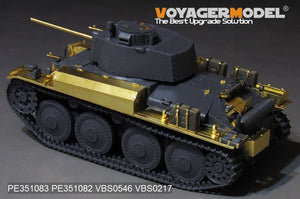 Voyager modèle PE351083 WWII allemand Pz.Kpfw.38(t) Ausf.E/F Tamiya 1/35 – image 14