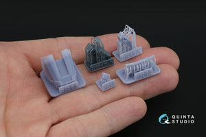 Quinta Studio QD+48438 Su-25SM/SM3 3D-Printed coloured Interior on decal paper (Zvezda/Quinta Models/Arma Models) 1/48 – immagine 6