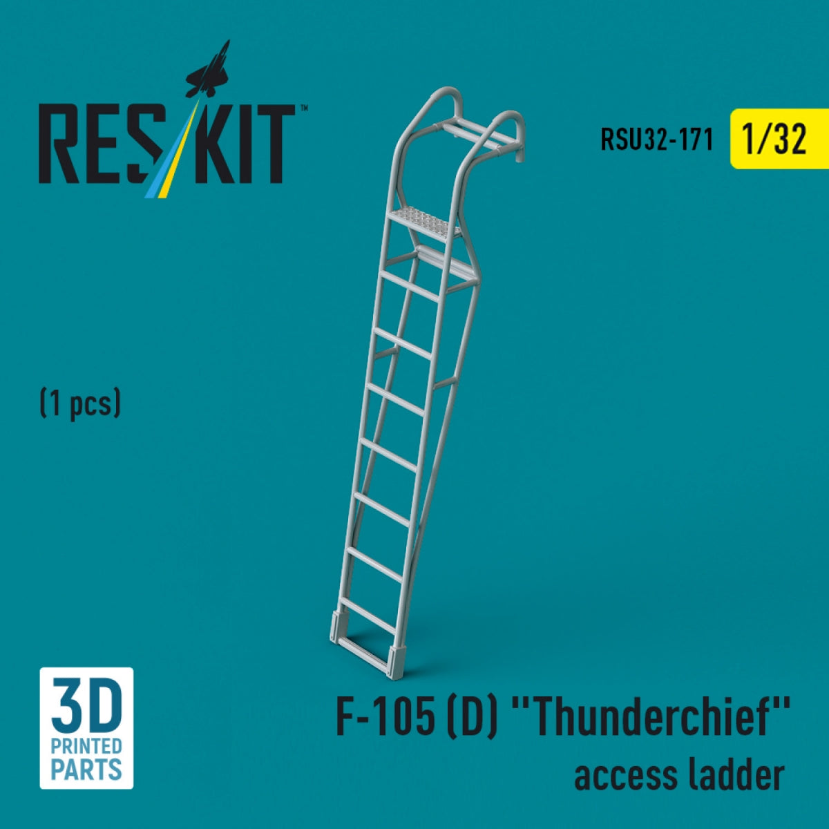 Échelle d&amp;#39;accès RESKIT RSU32-0171 F-105D « Thunderchief » (1 pièce) (Impression 3D) 1/32