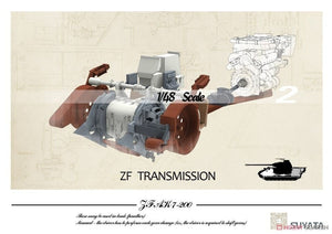 Suyata NO-001 Panther A w/ Zimmerit &amp;amp; Full Interior + 16t Strabokran w/ Maintenance 1/48 – immagine 3