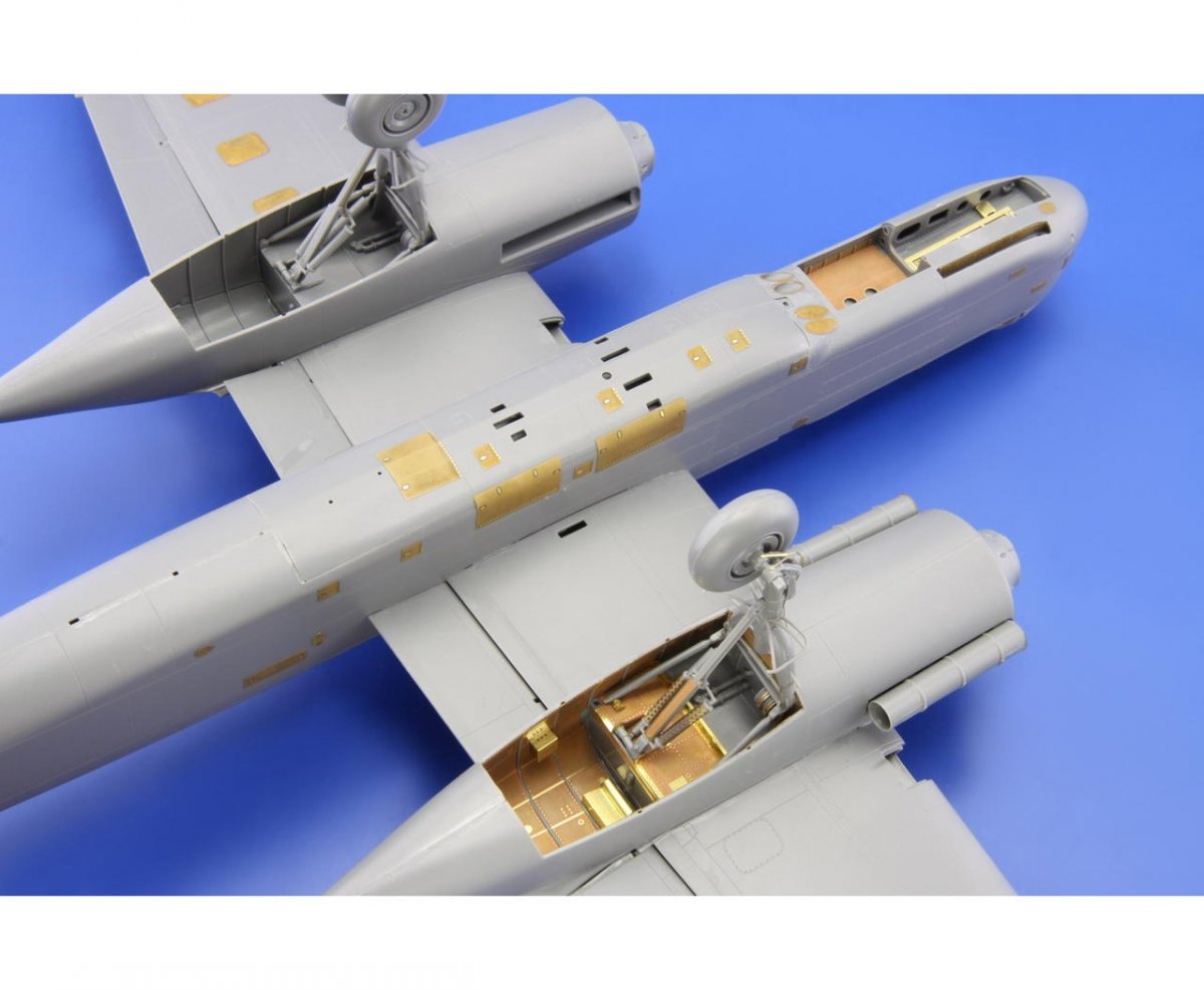 Eduard 32325 He 219 undercarriage 1/32 Revell – immagine 3