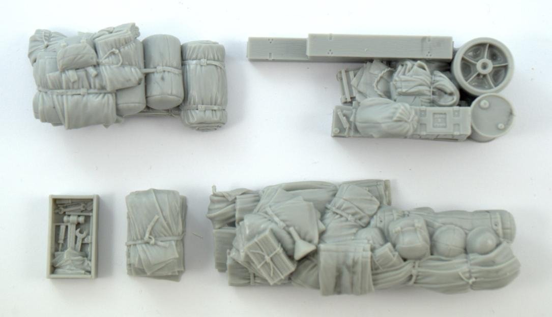 Ensemble de rangement Panzer Art RE35-544 pour « Scammel » au 1/35 – image 3