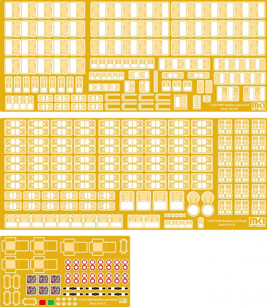 MK1 Design MD-20015 HMS Hood DX Pack 1/200 – image 10
