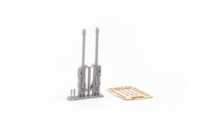 Eduard 648847 A6M2-N Rufe cannon barrels &amp;amp; cockpit guns PRINT EDUARD 1/48 – immagine 4