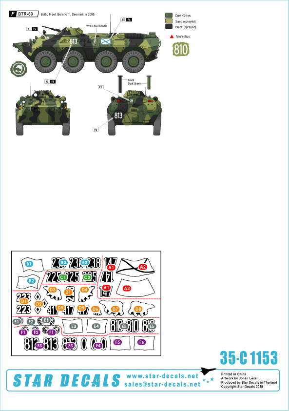 Star Decals 35-C1153 Infanterie navale 5 1/35 – image 2