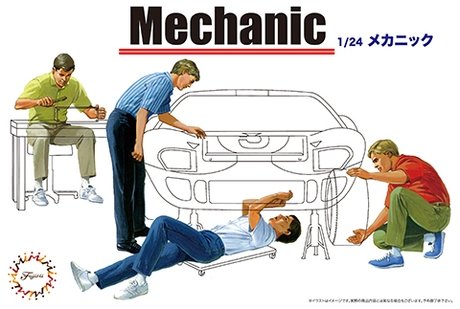 Fujimi 116624 GT-3 Mécanicien 1/24