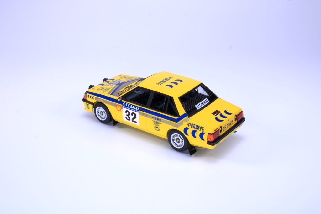 NuNu PN24032 Mitsubishi Lancer Turbo 85 Hong Kong-Beijing Rally 1/24 – zdjęcie 8
