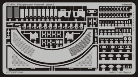 Eduard 35654 Flakpanzer Gepard 1/35 Tamiya – zdjęcie 3