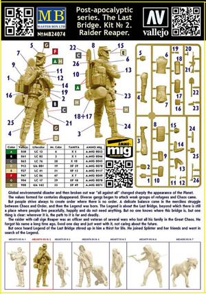 Master Box 24074 Raider Reaper The Last Bridge 1/24 – Bild 3