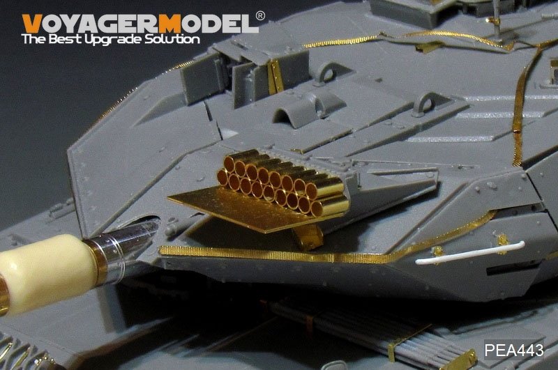 Modèle Voyager PEA443 Dispositif d&amp;#39;entraînement à l&amp;#39;efficacité du canon principal simulé du char allemand moderne Leopard 2A4/A5/A6/A7 (GP) à l&amp;#39;échelle 1/35 – image 2