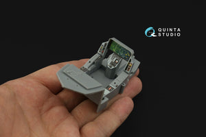 Quinta Studio QD32174 F-35A/C 3D-Printed &amp;amp; coloured Interior on decal paper (Trumpeter) 1/32 – immagine 11