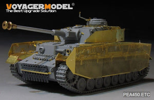 Voyager modèle PEA450 WWII allemand Pz.Kpfw.IV Ausf.J &amp;quot;Thoma Shields&amp;quot; treillis métallique schürzen (dernière production) (POUR Boder 35008) 1/35 – image 2