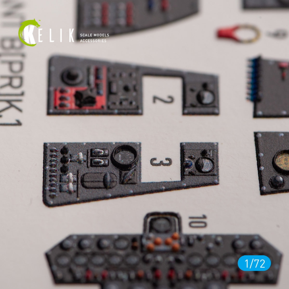 KELIK K72148 Vickers Valiant B(PR)K.1 front cockpit - interior 3D decals for Airfix kit 1/72 – immagine 6