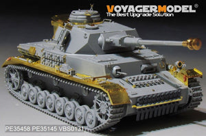 Voyager Model PE35145 Pz.kPfw.IV Ausf F1-H Fenders (For DRAGON) 1/35 – zdjęcie 2