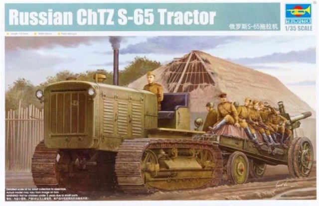 Trumpeter 05538 Russian ChTZ S-65 Tractor 1/35