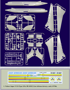Roden 329 Vickers VC-10 Super type 1154 1/144  – image 2