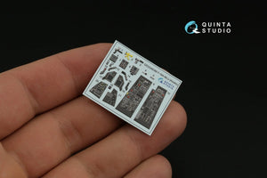 Quinta Studio QD48388 F-16A MLU 3D-Printed &amp;amp; coloured Interior on decal paper (Kinetic) 1/48 – immagine 5