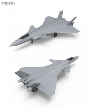 Meng LS-002 Chinese J-20 Stealth Fighter 1/48 – zdjęcie 4