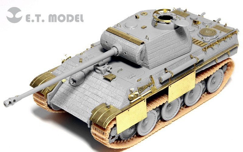 E.T. Model E72-009 WWII German Panther G For DRAGON Kit 1/72