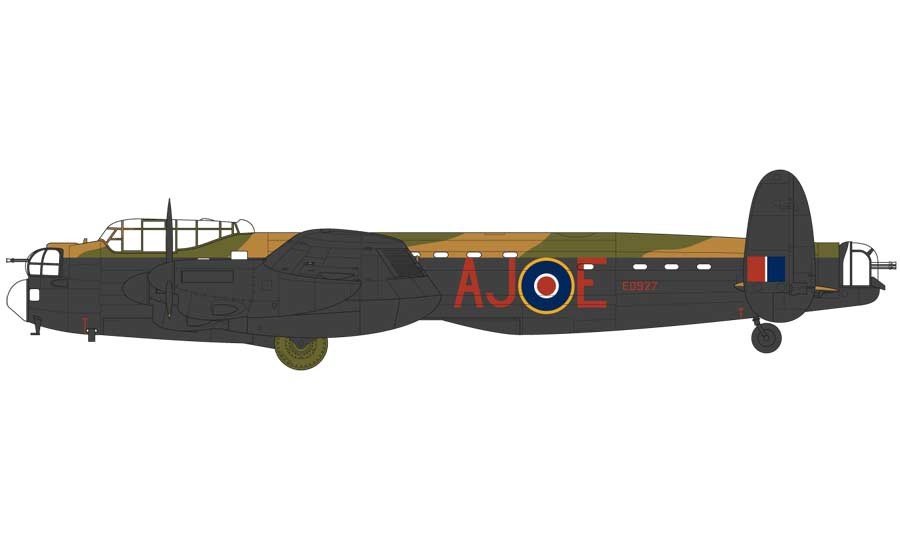 Airfix 09007 Avro Lancaster B.III &amp;#39;Dambusters&amp;#39; (Anniversary Edition) 1/72 – imagen 4