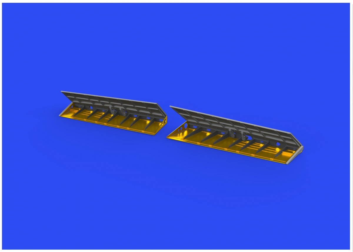 Eduard 648724 A6M2 landing flaps PRINT EDUARD 1/48 – Bild 3