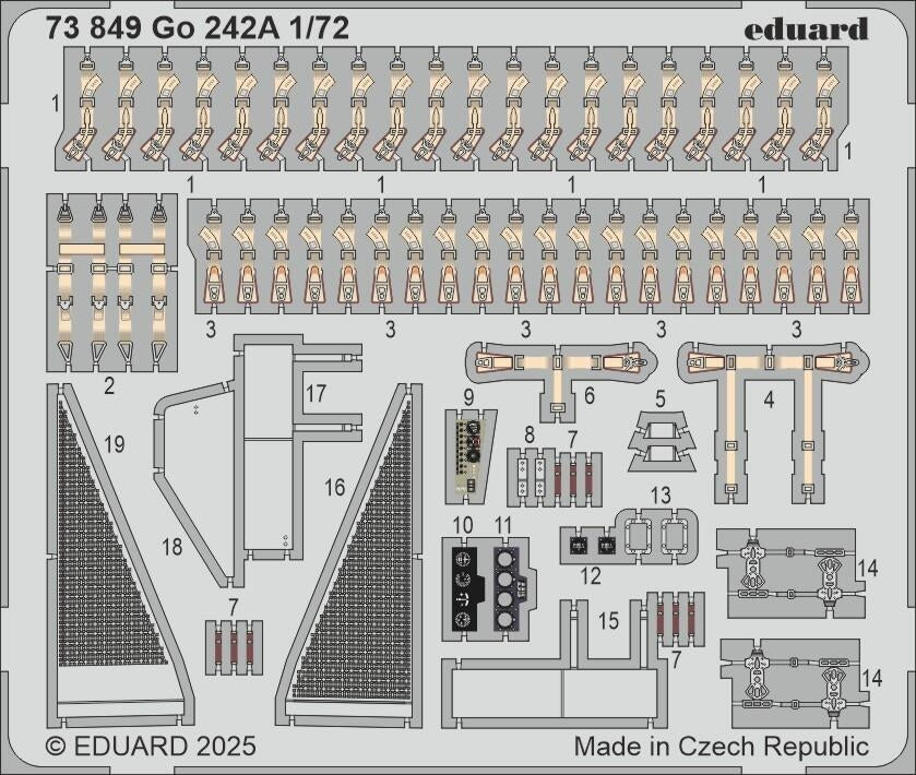 Eduard 73849 Go 242A IBG 1/72