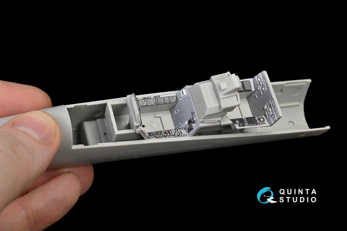Quinta Studio QD48051 F/A-18F late / EA-18G 3D-Printed &amp;amp; coloured Interior on decal paper (for Hasegawa kit) 1/48 – zdjęcie 9