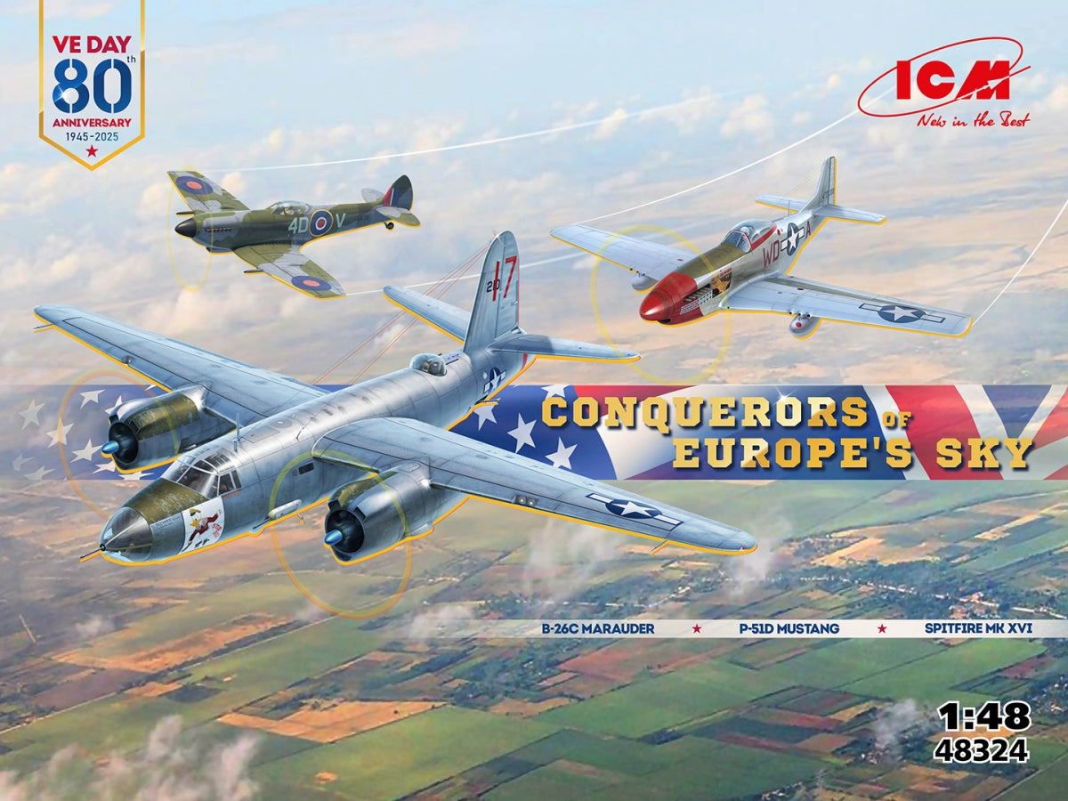 ICM 48324 Conquérants du ciel d&amp;#39;Europe 1/48
