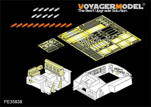 Voyager modèle PE35838 WWII allemand StuG.III Ausf.E intérieur pour DRAGON 6688 1/35