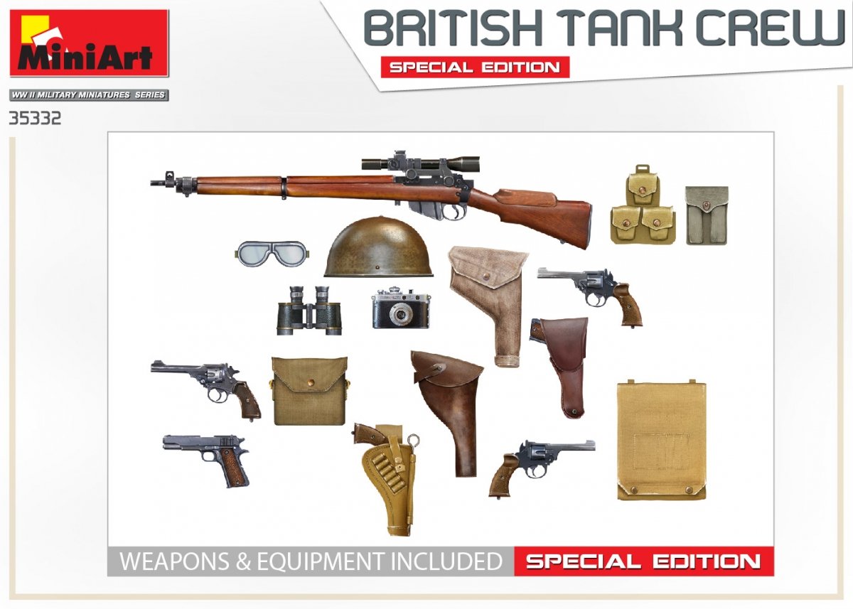 Miniart 35332 ÉQUIPAGE DE CHAR BRITANNIQUE. ÉDITION SPÉCIALE 1/35 – image 5