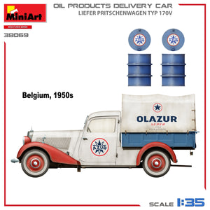 MiniArt 38069 VOITURE DE LIVRAISON DE PRODUITS PÉTROLIERS, LIEFER PRITSCHENWAGEN TYP 170V 1/35 – image 5