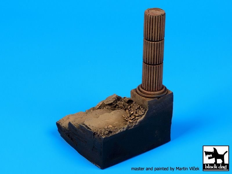 Black Dog D35039 Stairs with column base 1/35 – Bild 2
