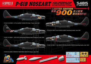 Great Wall Hobby S4815 P-61B Noseart &amp;amp; Weapons 1/48 – immagine 2