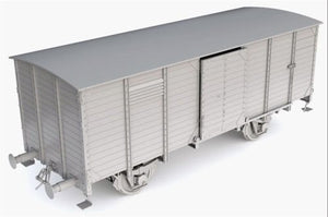 Thunder Model 35901 German Gedeckter Guterwagen G10 1/35 – immagine 3