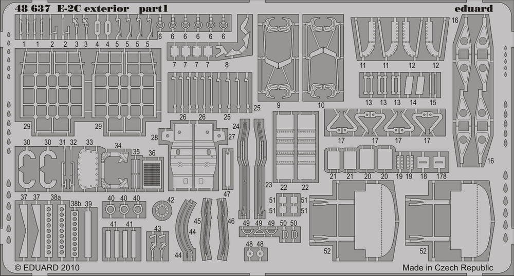 Eduard 48637 E-2C exterior KINETIC 1/48 – Bild 2